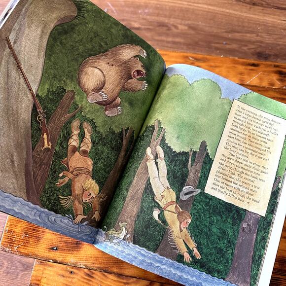 Vintage 1998 How We Crossed The West The Adventures Of Lewis & Clark Book - Picture 9 of 12